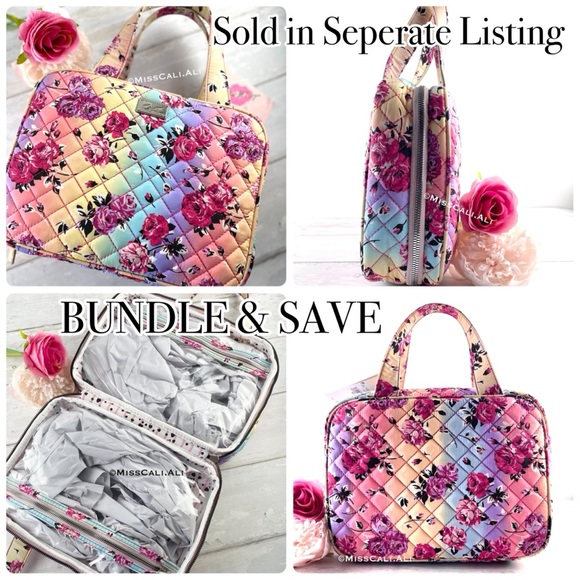 NWT BETSEY JOHNSON Floral Overnighter Weekender Travel Bag - Picture 10 of 16